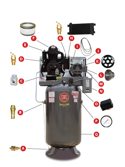 5hp Reciprocating parts