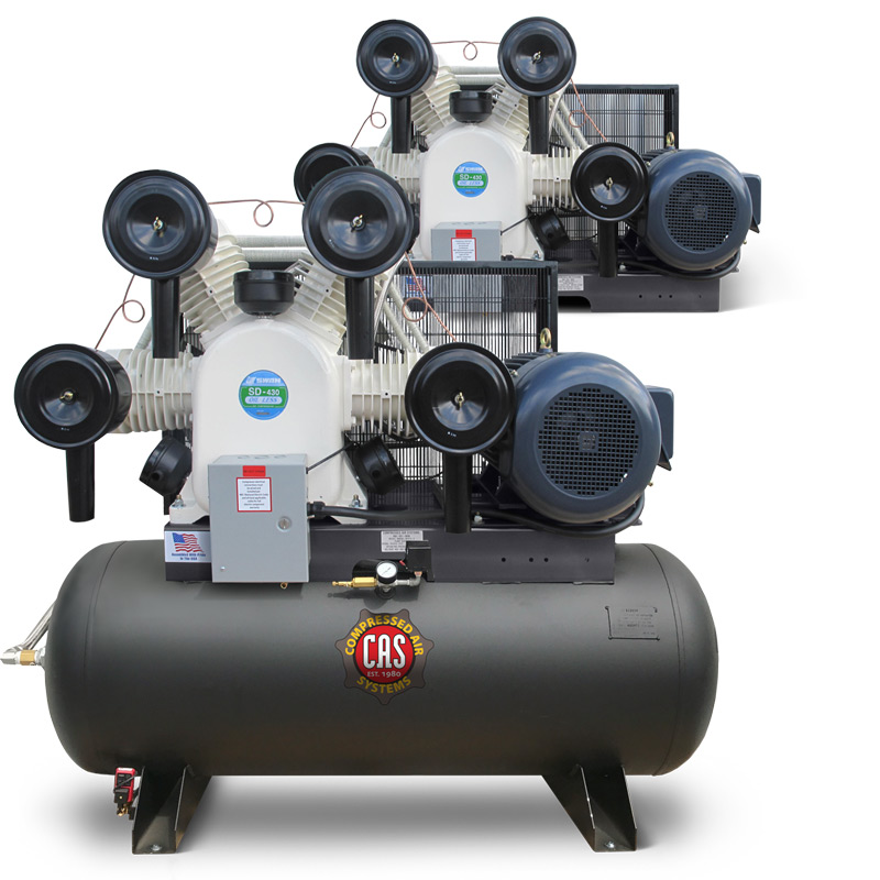 15 HP Oil-free Industrial-duty Compressors